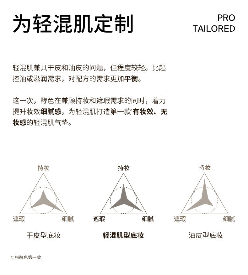 酵色原生裸感气垫